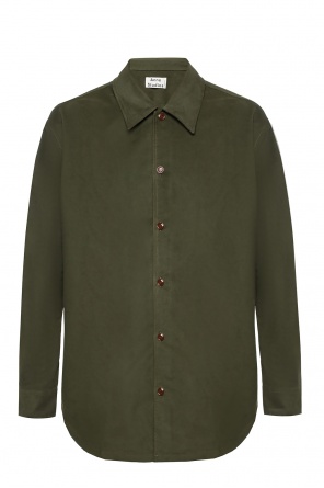 Shirt with fabric imitating suede, zdjęcie 1 Shirt with fabric imitating suede od Acne